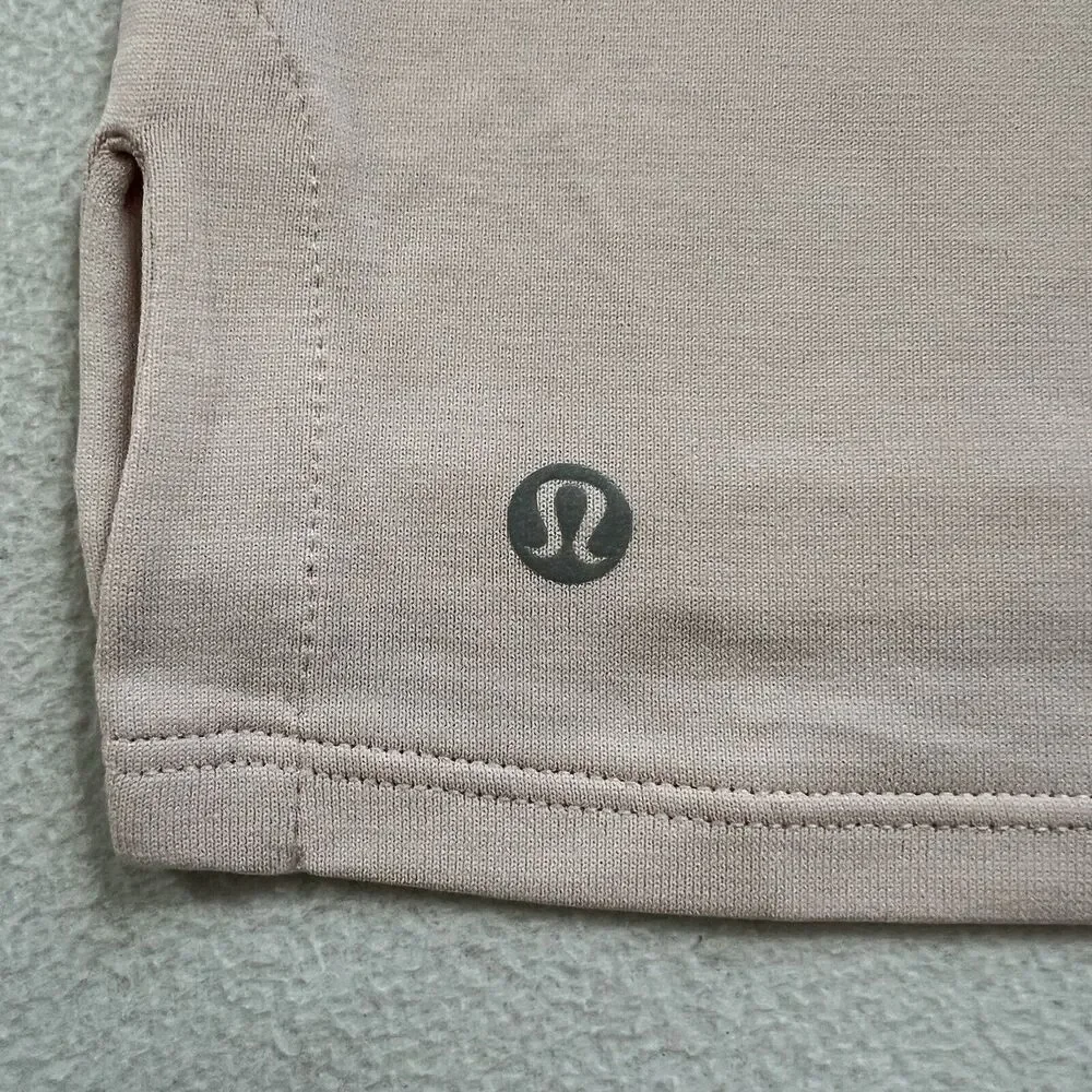 Lululemon Women Ballet Slipper Pink Train to Be Tank Cropped Relaxed Top 4 6